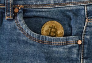 Bitcoin i fickan